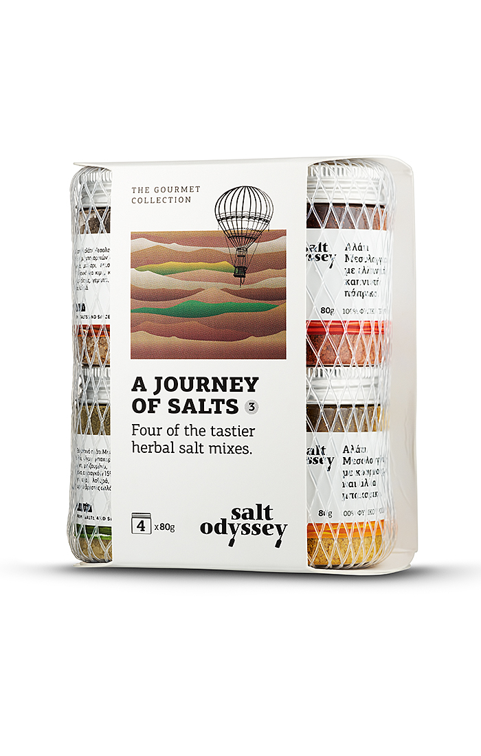 The journey of salts 4x80gr   
